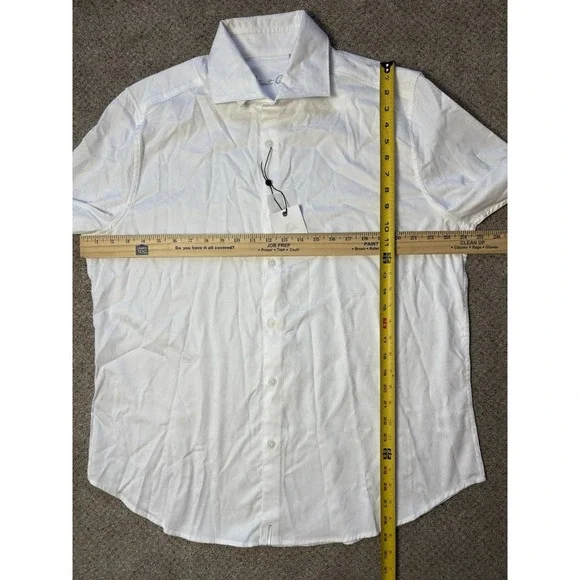 New Robert Graham XL Waycross Paisley Print Long Sleeve Shirt Classic Fit White - Picture 7 of 9